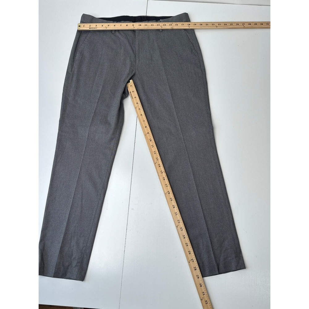 Bonobos Weekday Warrior Slim Taper Grey Dress Pants Mens 35x30 Tuesday - Picture 8 of 11